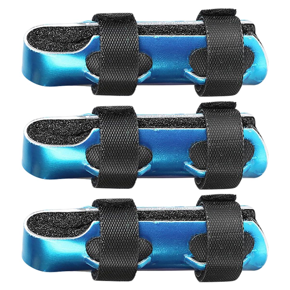 SEWOART 3pcs Finger Fracture Splint Thumb Splint Resting Hand Splint Finger Protector Device Finger Splints Mallet Finger Splint Finger Protective Covers Finger Care Splint Blue Sponge