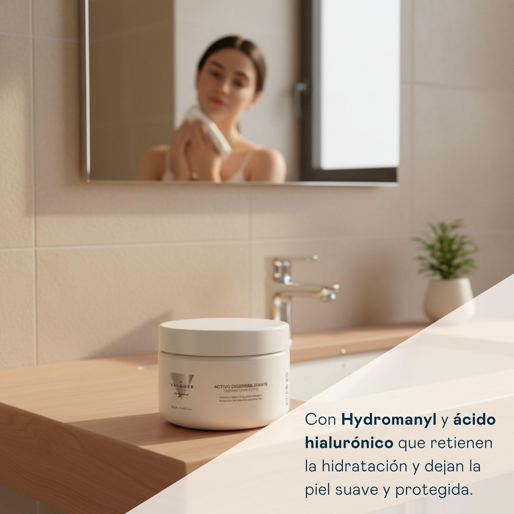 D'Bullón Crema Facial con Activo Desensibilizante para Piel Sensible - Hidratación Profunda y Calmante, Alivia Rojeces, Fortalece Barrera Cutánea, 200 ml