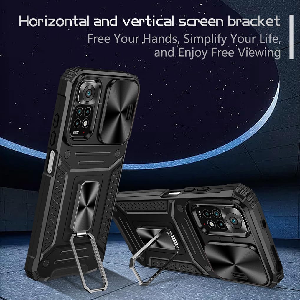 SEAHAI Transparente Coque Pour Xiaomi Redmi Note 11 Pro/Note