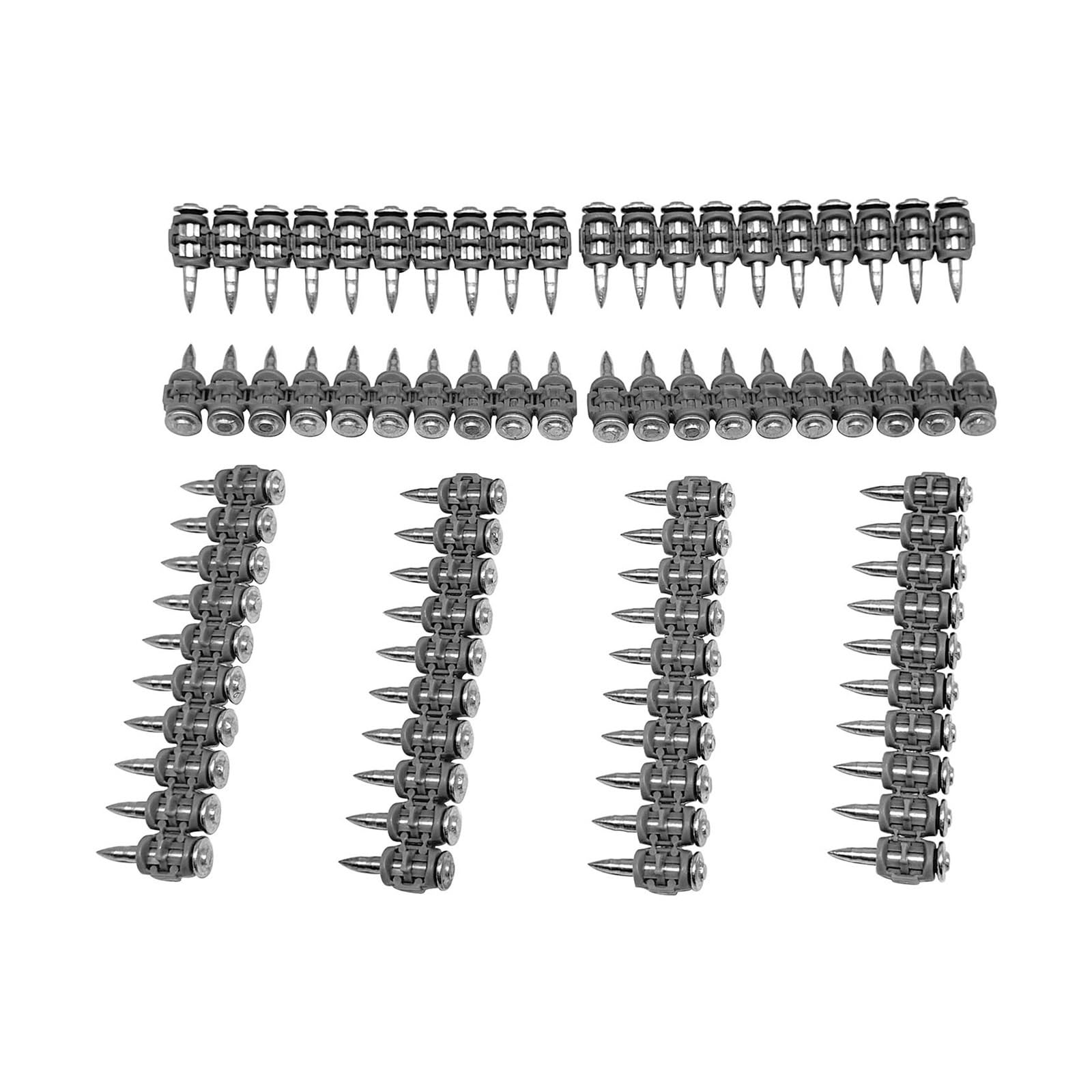 Paquete De 1000 Clavos De Acero for Hormigón De 3,0mm, Compatibles Con Tamaños De 19mm A 38mm for Tableros De Cemento Y Construcción De Alta Resistencia(22mm)