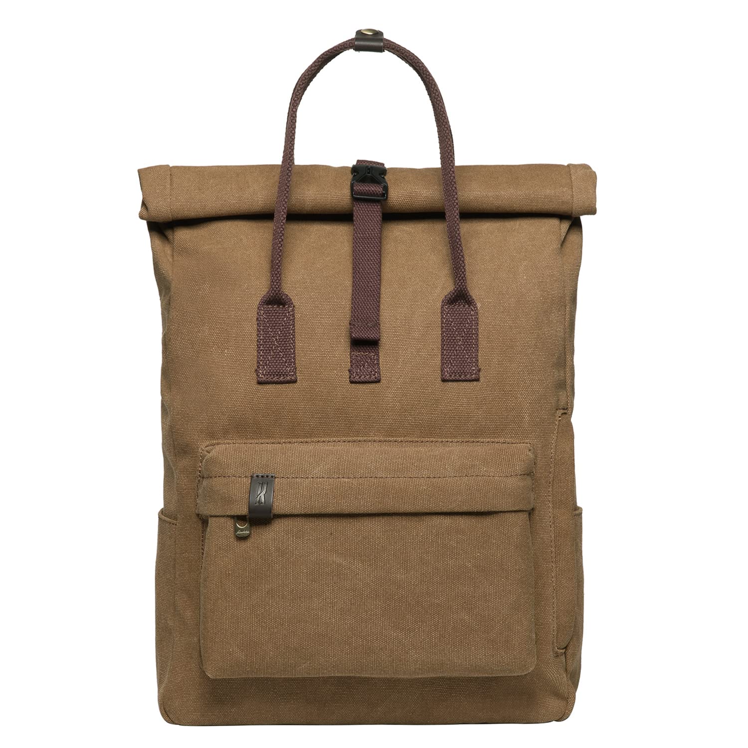 KAUKKO Laptop Backpack for Women Men,Casual Backpack (47-2-KHAKI)