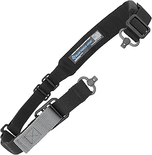 Blue Force Gear Vickers Padded Sling with Push Button Swivels - 2-Point Adjustable Sling