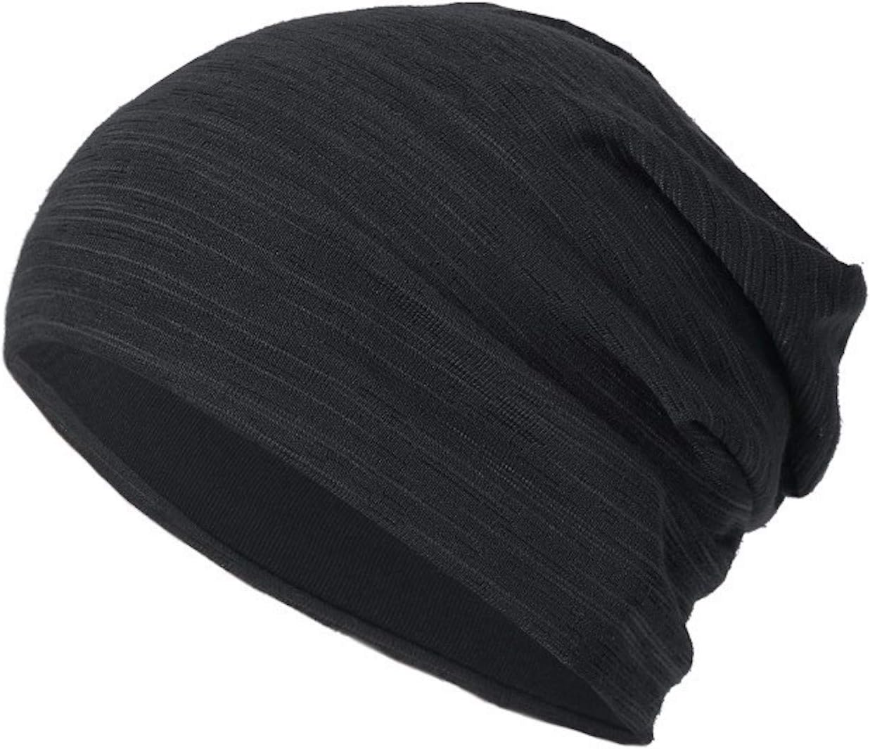 MecllisSlouchy Beanie Hat Baggy Skull Cap Unisex Stretch Knit Sleeping Head Wrap