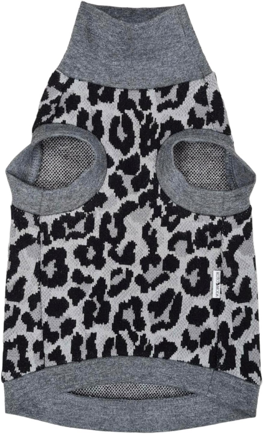 Cat's Cozy Comfort for Hairless Beauties: Winter Turtleneck Panther Grey for Sphynx and Naked Cats (Medium)