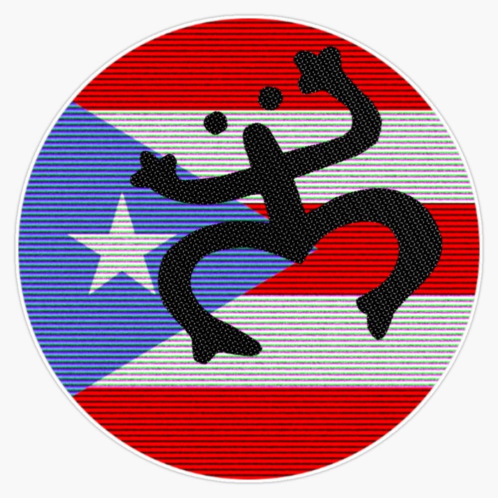 3S MOTORLINE Puerto Rico PR Flag & Coqui Frog Decal Sticker - 4" Vinyl Die-Cut Car Sticker, No Background, Matte Finish - View #3