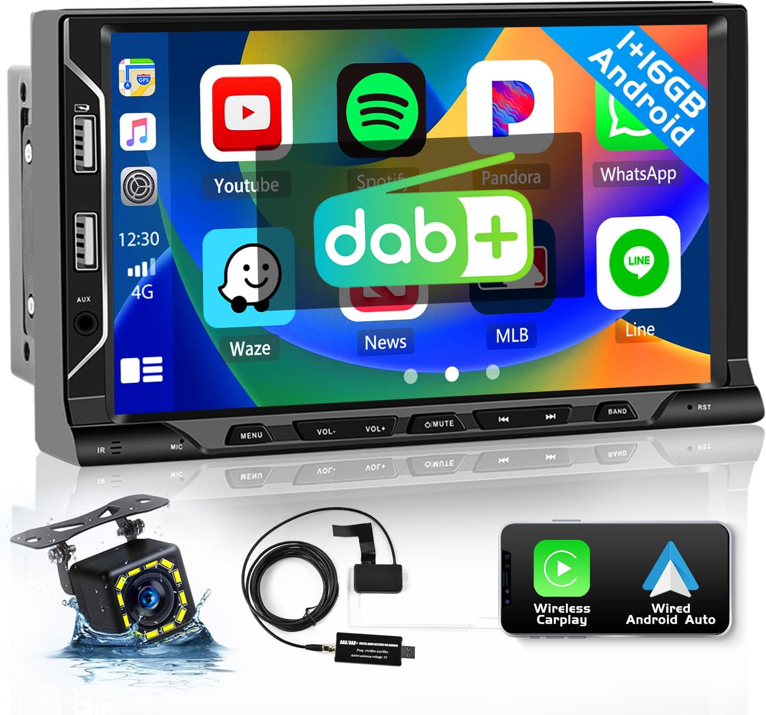 Hikity Android 11 Autoradio Bedienungsanleitung Deutsch