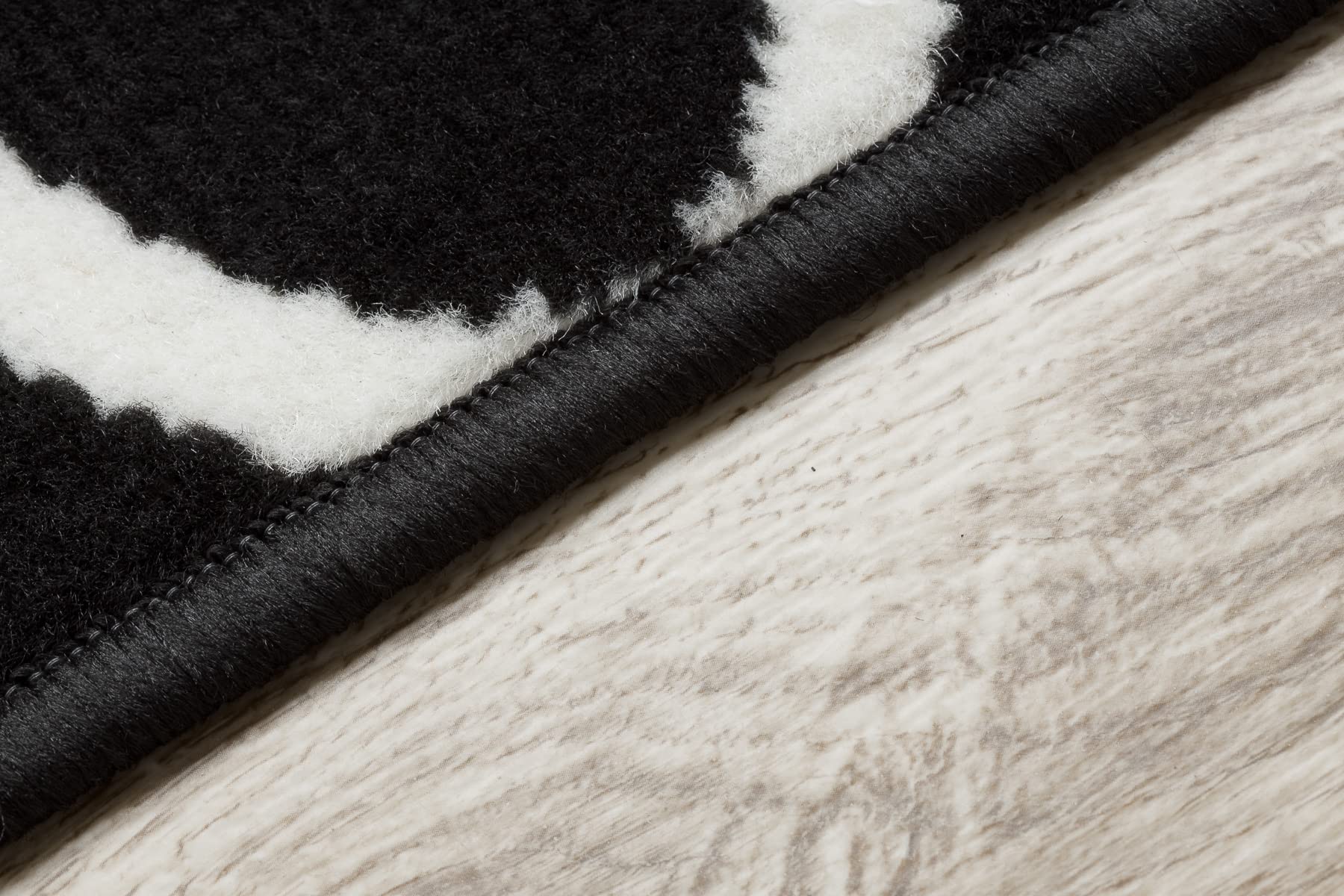 Läufer BCF MORAD Trelis Marokkanisches Spalier schwarz / creme 80x320 cm