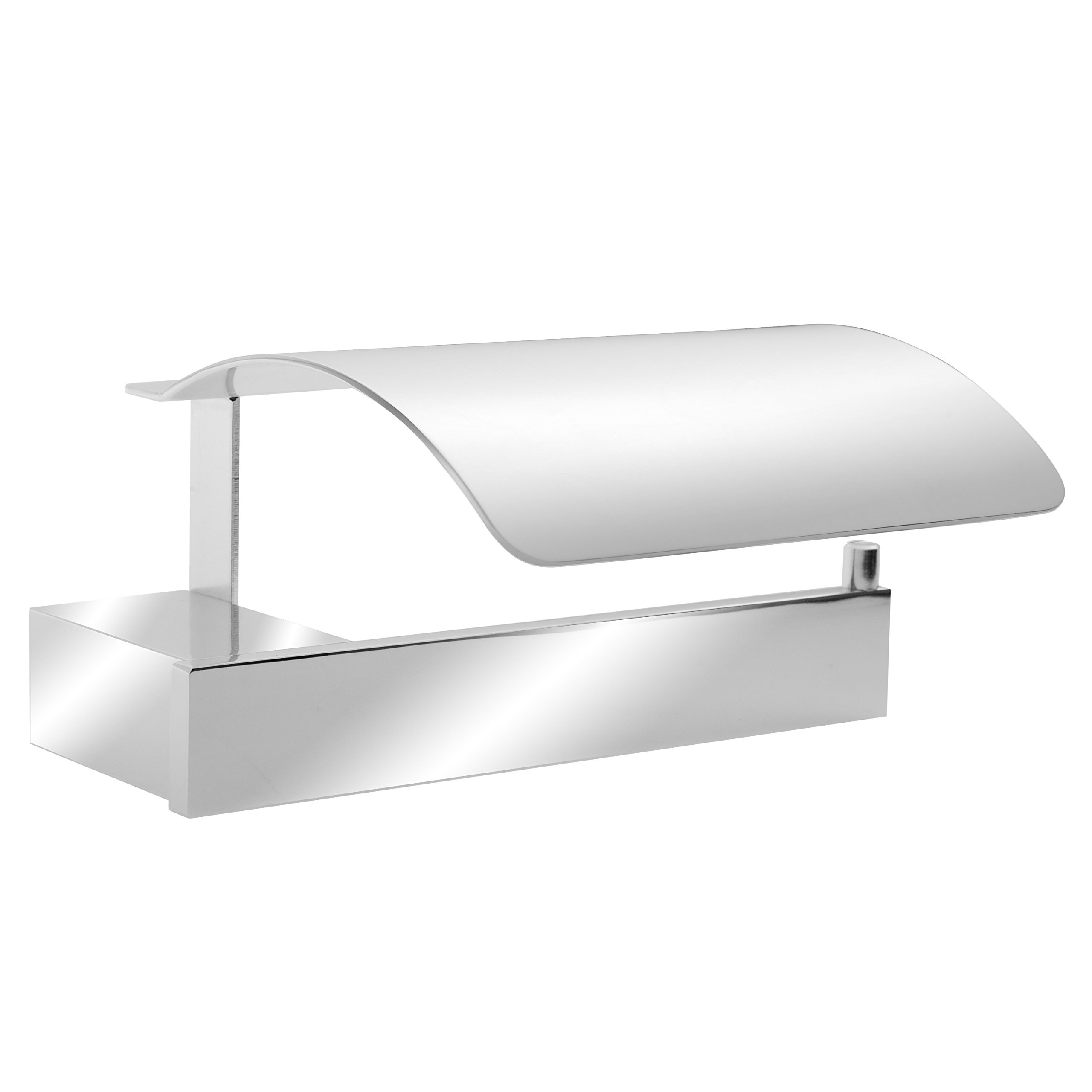 Tatay Oslo Paper Holder, Aluminum, Silver, One Size