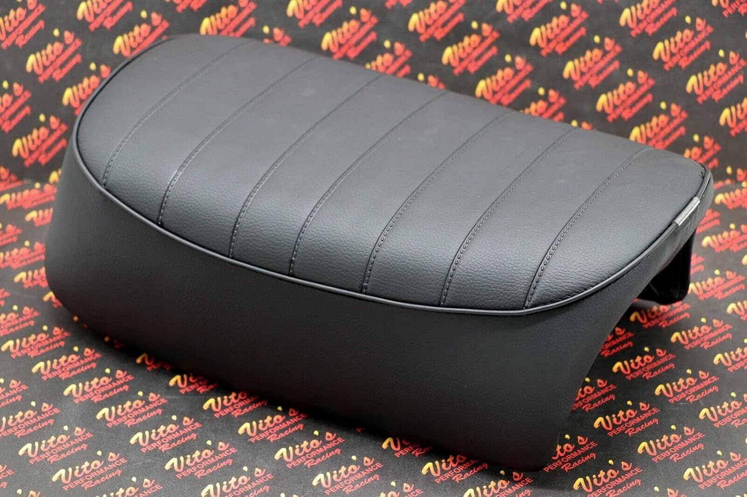 NEW Fits Honda ATC70 seat complete - fits 1978-1985 ATC 70 BLACK PLEAT
