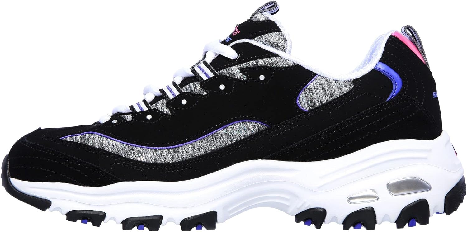 Zapatillas Skechers D'lites Galaxy Fantasy Mujer Azul Marino