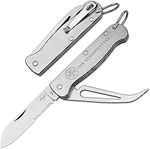 Böker Plus® Seenotretter 01 Taschenmesser - Takelmesser mit Marlspieker, Schäkel- & Flaschen-Öffner - Segelmesser aus Edelstahl - Bootsmesser mit Wellenschliff - Zweihand Klappmesser für Skipper