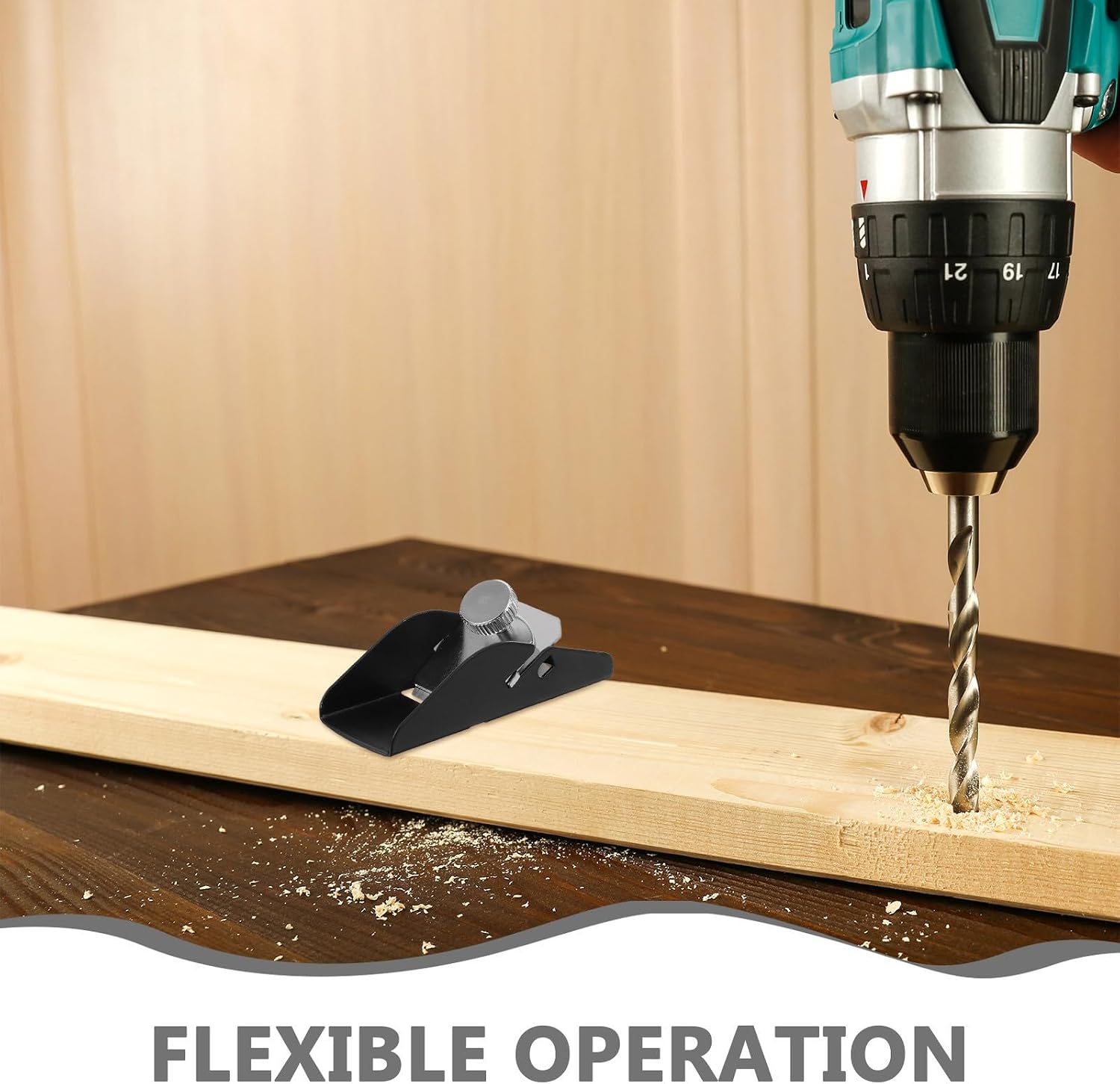 Mini Handle Hand Wood Planer Tool for Woodworking Stainless and Steel Blade Ergonomic Portable Design Trimming and Smoothing for DIY and Outdoor