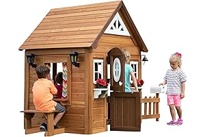 KidKraft Wooden Playhouse: Aspen, Crafted for Kids' Imaginations
