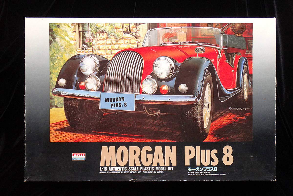 Amazon | ARII 1/16 モーガンプラス8 赤 アリイ 未組立品 プラモデル