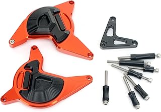 TARAZON Motorrad Motorschutz Motorabdeckung Sturzschutz Sturzpads Crashpads Engine Sliders passende Duke 125 200 2011-2014