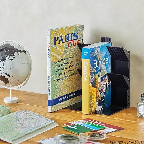 Miniatura 2 de Lihit Lab A3577-24 - Soporte para libros (tamaño A4), color negro