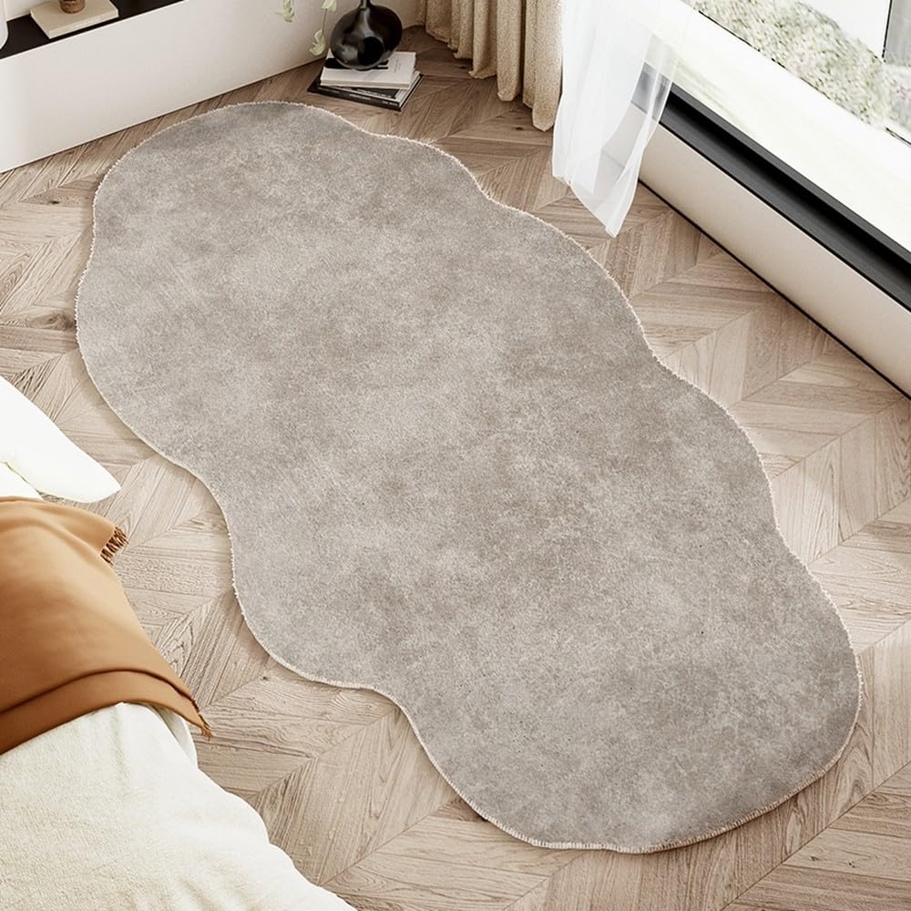 Tapis géométrique salon et chambre doux grand confort 50x80 cm