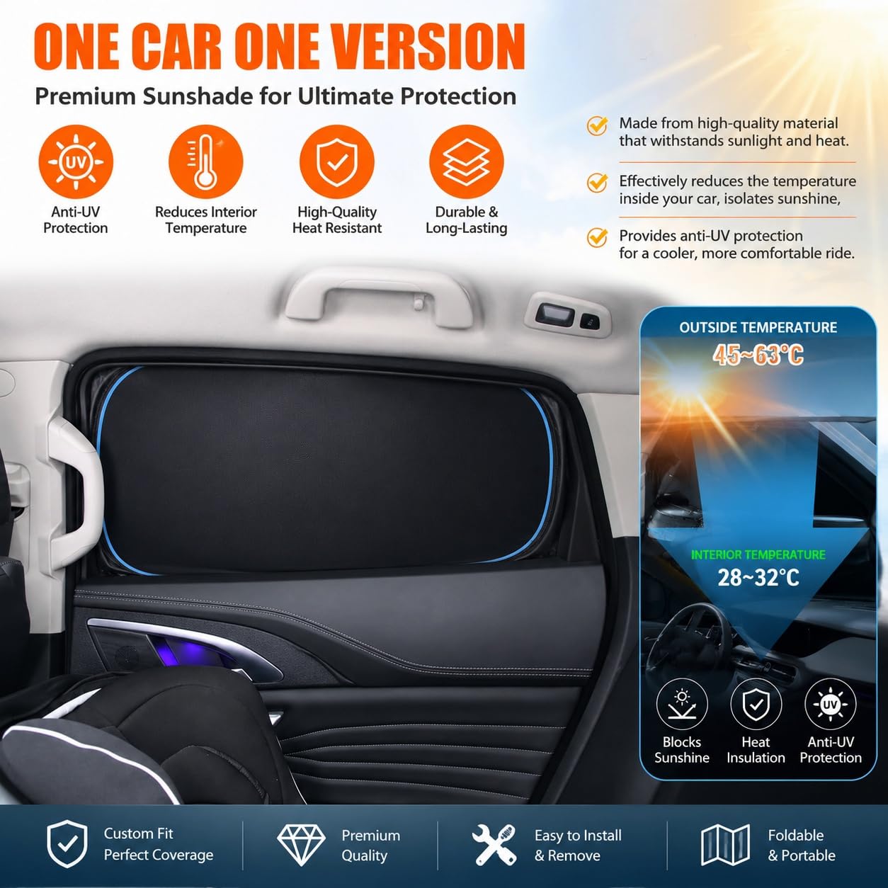 Tendine Parasole Auto Bambini per BMW X4 2019-2024 – Posteriori Finestrini Laterali Parasole Protezione UV Tende Oscuranti Nere,6 PCS