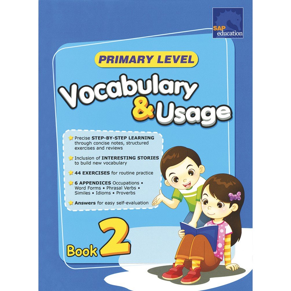 Singapore Asian Publication Sap Vocabulary & Usage Primary Level Book 2 ...