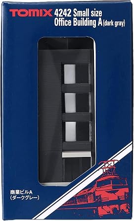 TOMMYTEC TOMYTEC TOMIX N Gauge Commercial Building A Dark Gray 4242 Railway Model Supplies