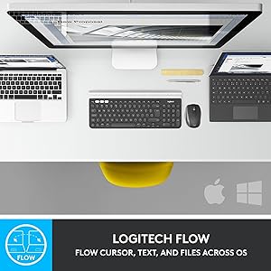 Logitech MX Anywhere 2S Bluetooth Edition Compact Wireless Mouse, No USB Receiver - Use On Any Surface, Hyper-Fast Scrolling, Rechargeable, Control Up to 3 Apple Mac and Windows Computers and Laptops