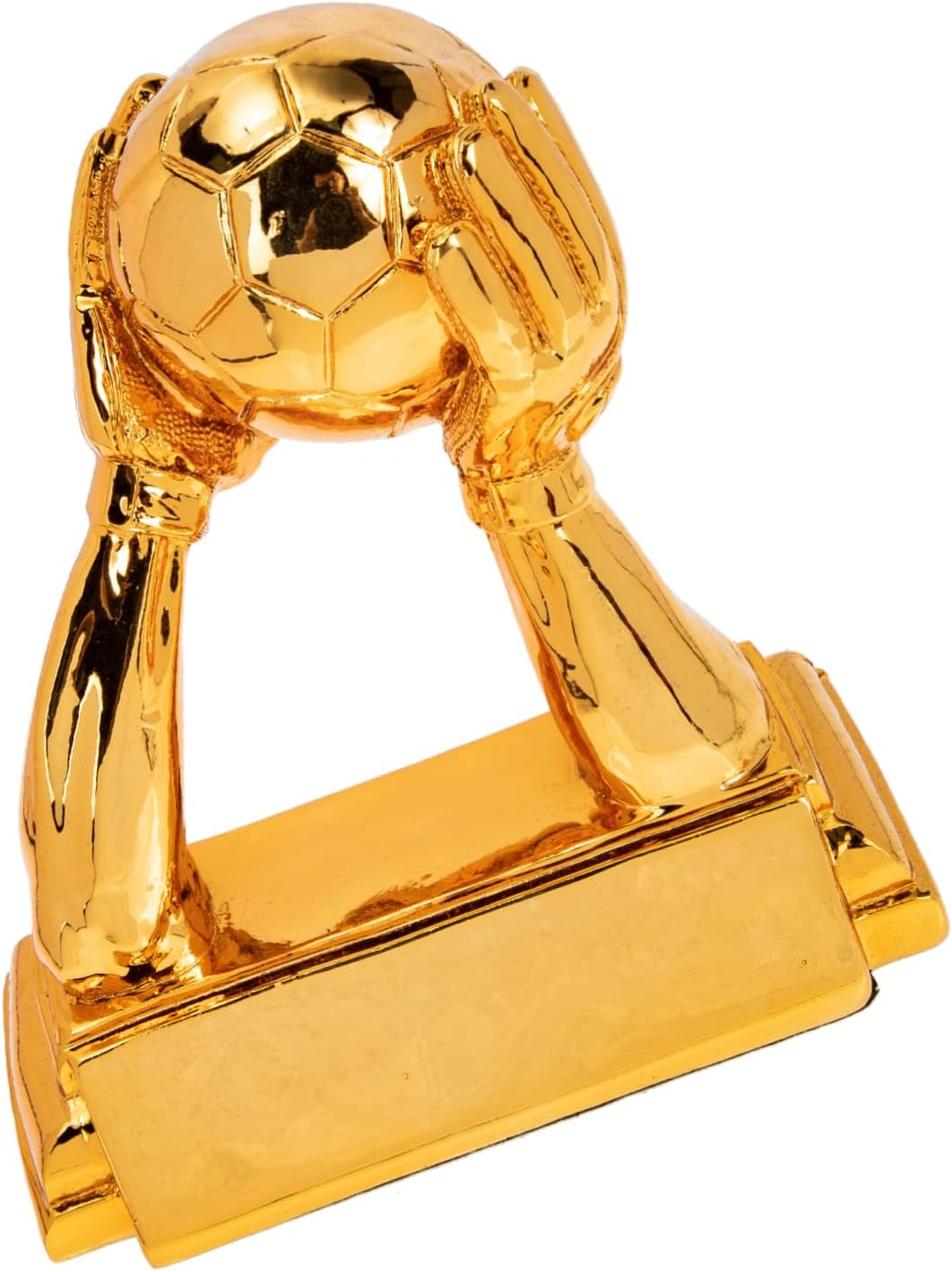 VICASKY Soccer Trophy Goalie Award Custom Engraving Decorative Football Award for Fans for Home and Office Decoration