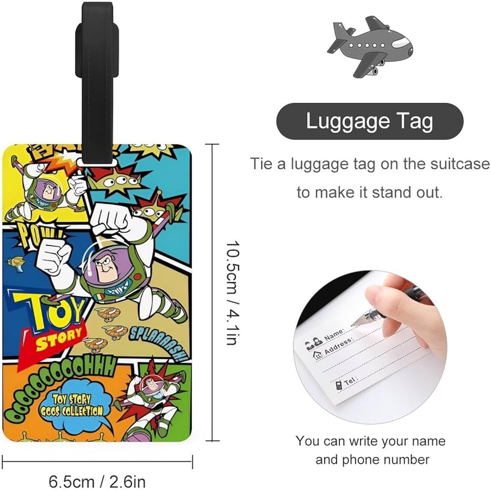 Amazon.co.jp: トイ・ストーリー ネームタグ 荷物タグ 防水结实超轻量