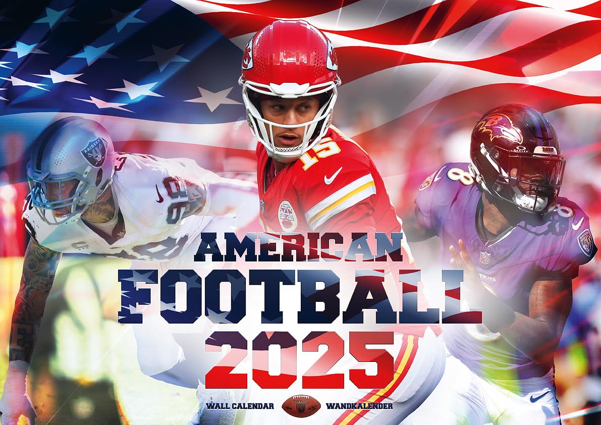American Football 2025 NFL Calendar