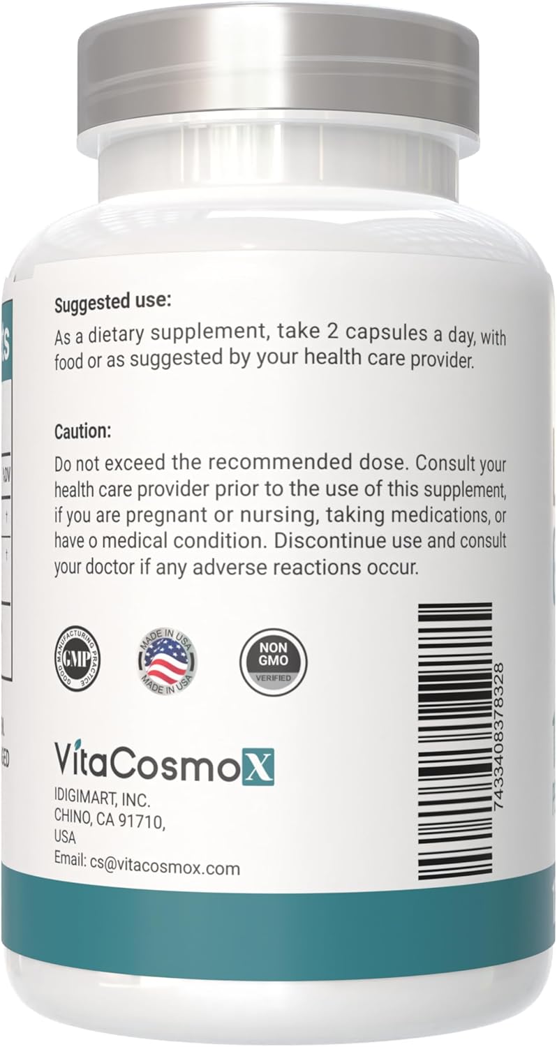 Liposomal Glutathione, 1110 mg, 120 Capsules, Vegan 100% Vegetarian, Non-GMO & Gluten Free - Image 3