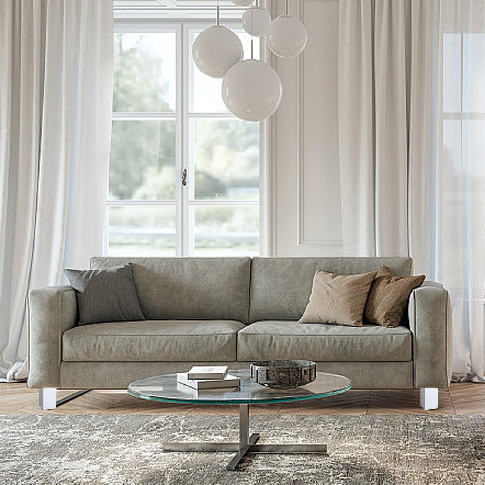 LOY Rialzi Per Mobili Gambe Per Mobili Da Letto Tavolo Elevatore Divano Rialzo Per Letto In Acciaio Al Carbonio Rialzi Per Mobili Adesivi Per Divano Tavolino Da Caffe Armadio Letto Scrivania 4 Pezzi 85828286