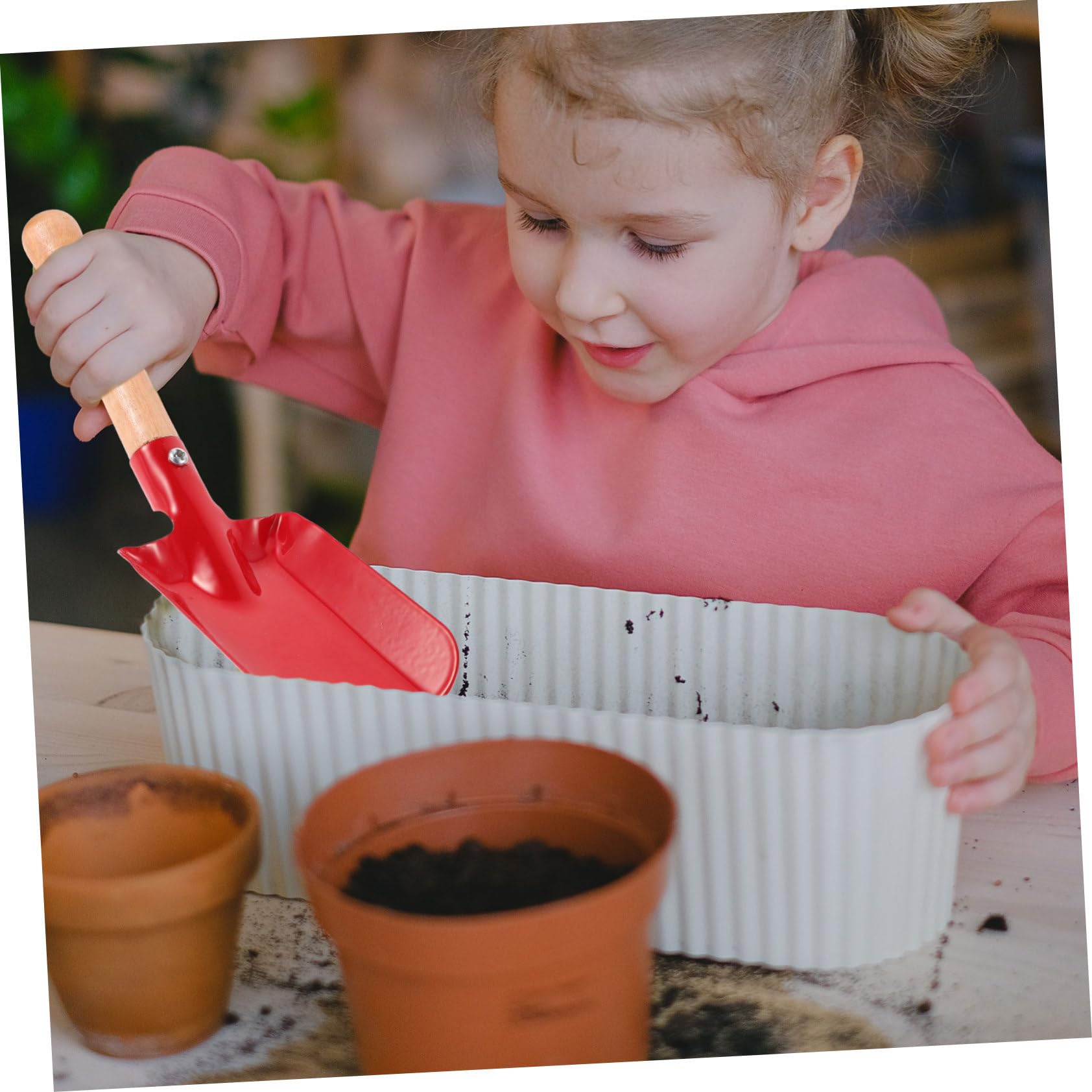 TOYANDONA 3 Series Jardinería De Metal Herramienta De Jardín para Plantación Verduras para Huertos 2 Piezas X 3