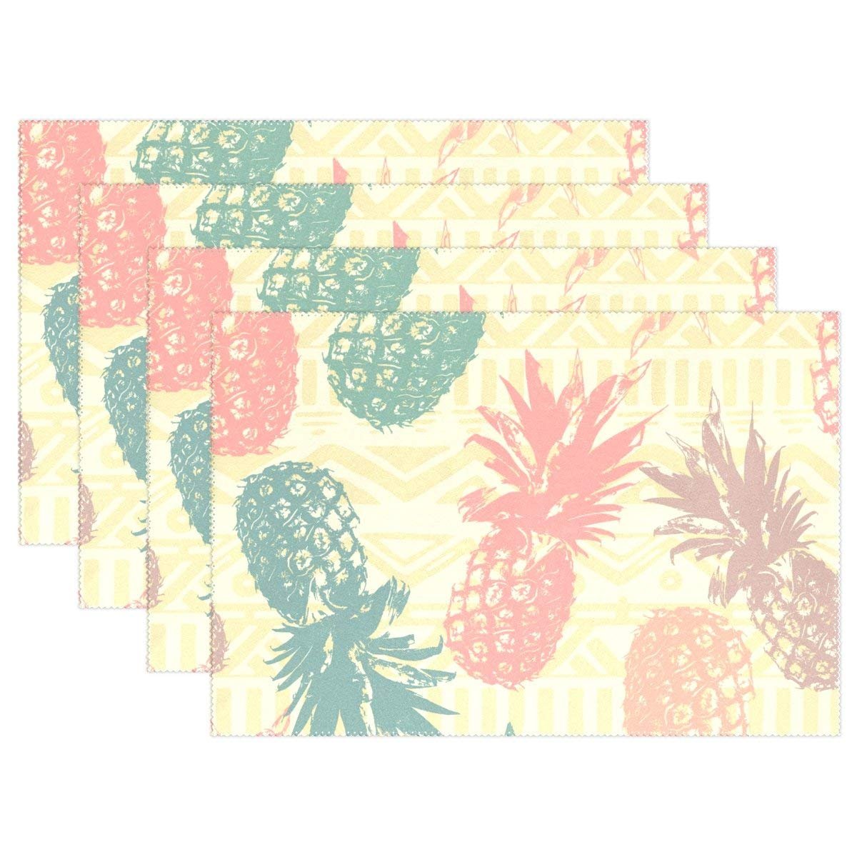 Crochet Pineapple Placemat Set Only New Crochet Patterns