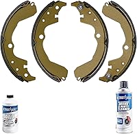 Vista 38 de Detroit Axle - Pastillas de cerámica traseras de repuesto de pinza de freno derecha para Infiniti G35 Nissan 350Z Murano Quest - Juego de 3 piezas