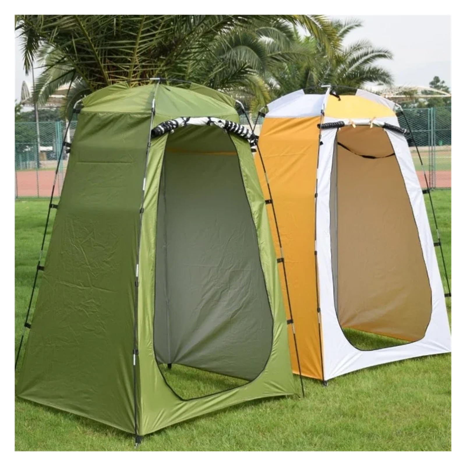 Duschzelt für Camping, Tragbares Camping-Duschzelt Pop-Up, Mehrfarbig