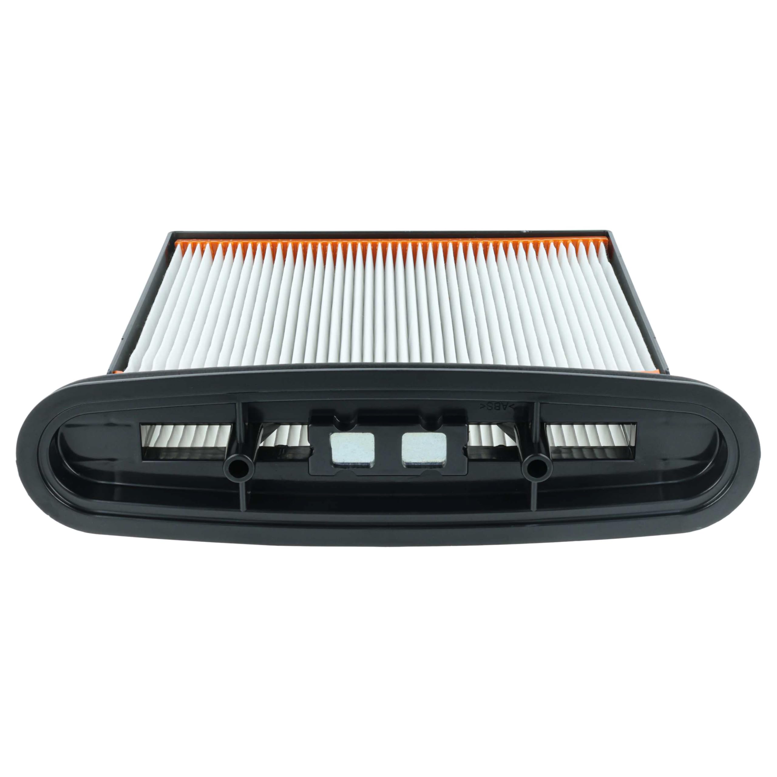 vhbw 2x filtro a pieghe piatte F8 compatibile con Hikoki RP350YDM, RP350YDH, RP250YDM aspirapolvere umido/secco, industriale - Elemento filtrante