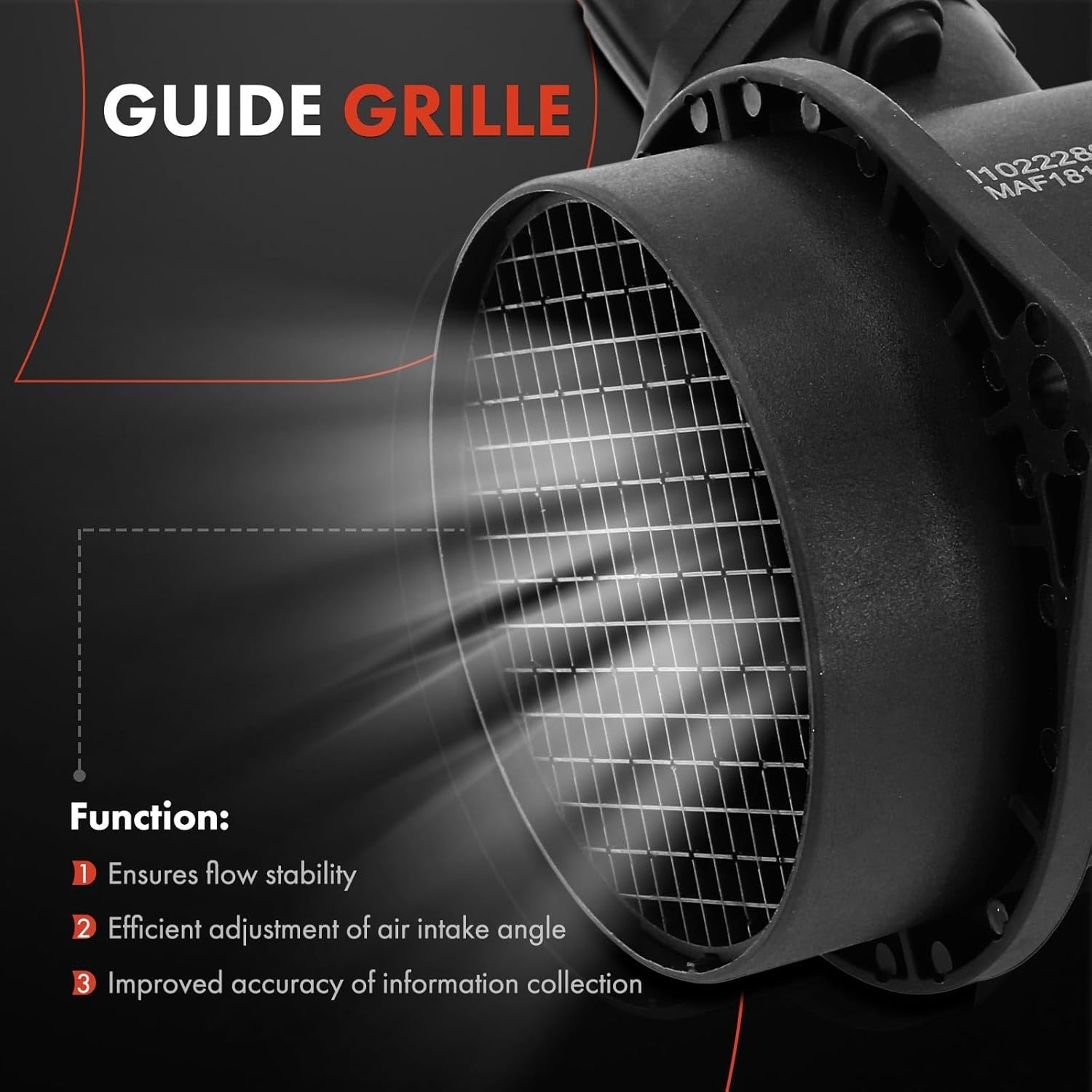 A-Premium Mass Air Flow Sensor Meter [5-Pins] Compatible with Volvo C30 C70 S40 S60 S80 V50 V70 XC70 XC90, Replace# 55353127, 2131514