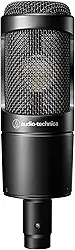audio technica, Microfone condensador cardióide - AT2035, preto