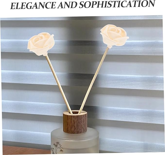 Cabilock 6pcs Essential Oil Diffuser Aromatherapy Flowers No Wedding Aroma Decor miniatura 4