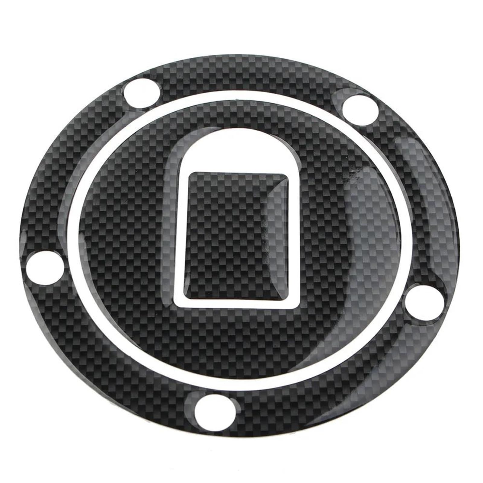 Motorbike Gas Tank Fuel Cap Cover Sticker Pad for Kawasaki for ZX-10R 2004-2005 Fishbone Tank Pad
