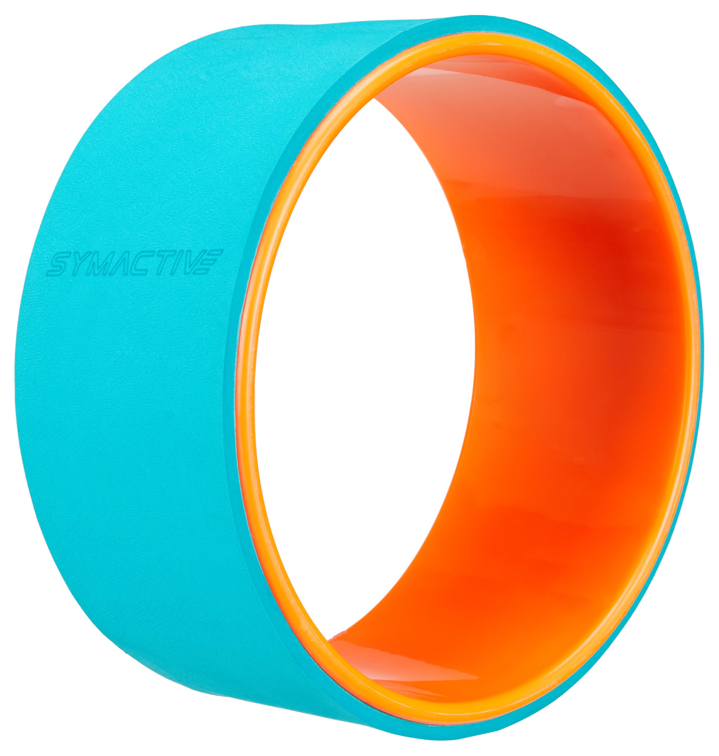 Amazon Brand - Symactive Premium EVA Large Size Yoga Wheel (13 x 5.5 inch)