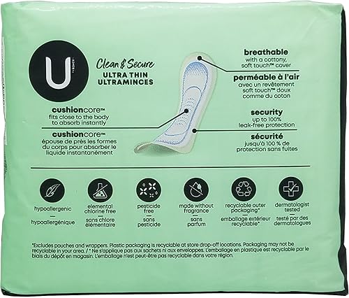 Miniatura 4 de Kotex Almohadillas ultrafinas de seguridad largas 20 cada una