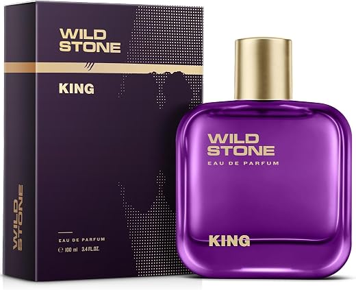 Wild Stone King Perfume for Men, 100ml| Luxury Eau De Parfum | Long-Lasting Fragrance | Best Gift for Him l Premium Perfum...