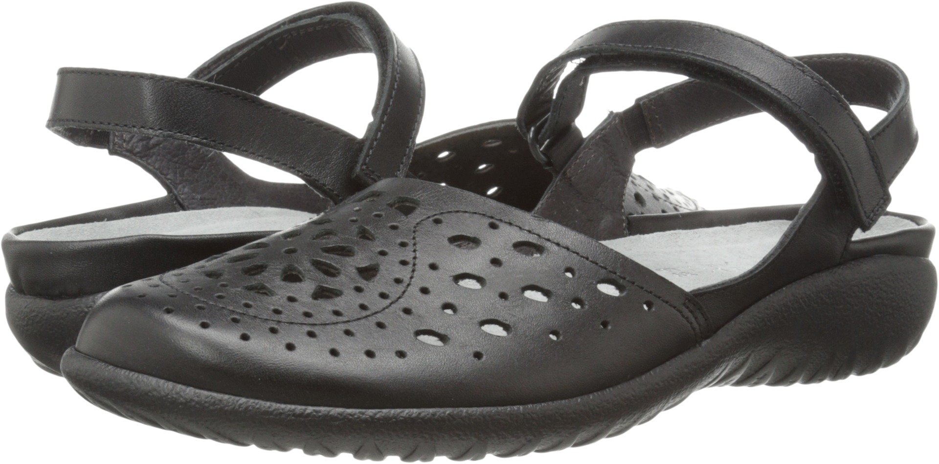 NAOT Women's Arataki Dress Sandal, Black, 35 EU/4 M US