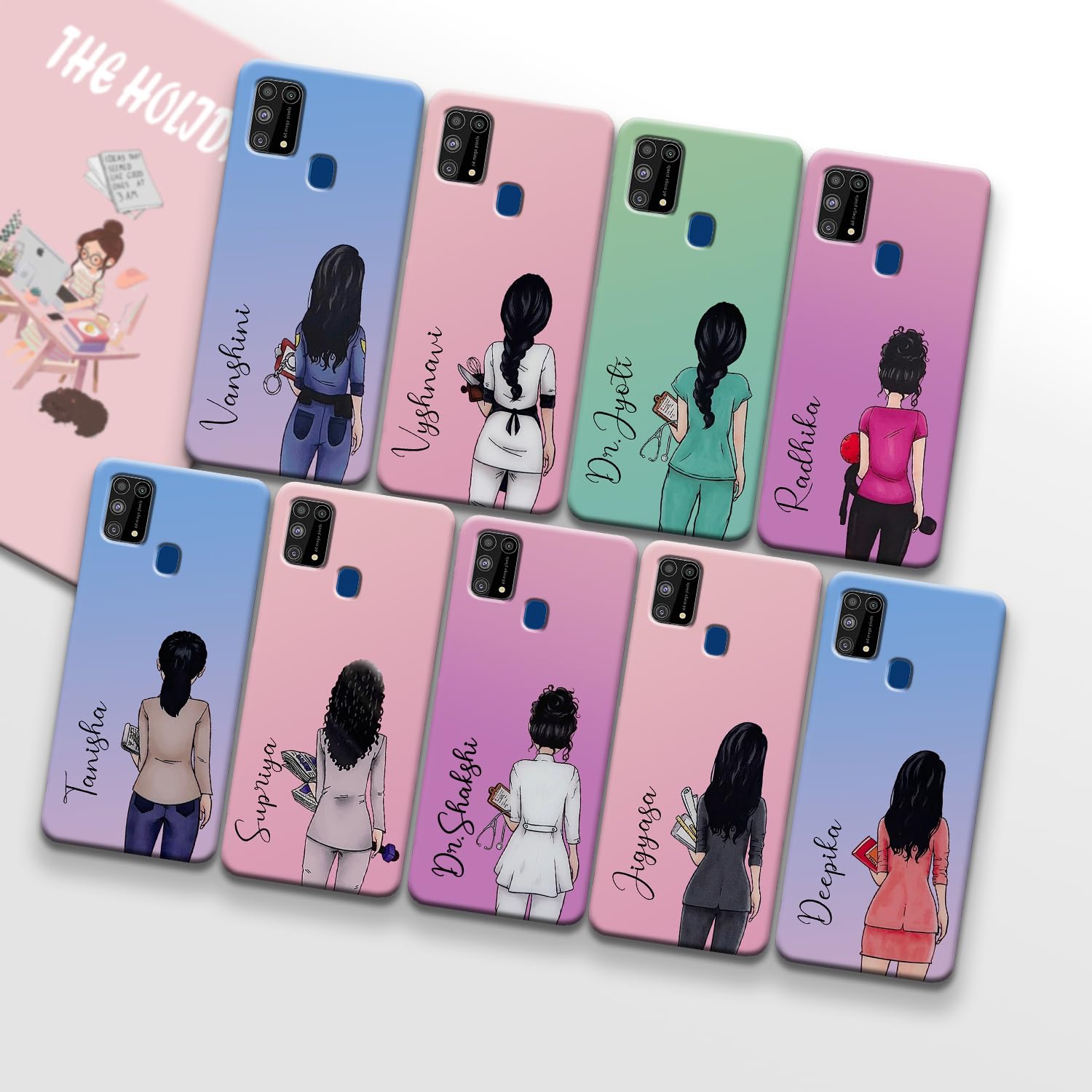 COLORflow Back Cover case Compatible with Samsung M31 / F41 | Professional Girl Customized Back Cover Compatible with Samsung Galaxy M31 / F41 (B0CLLXQFT1) Amazon Price History, Amazon Price Tracker