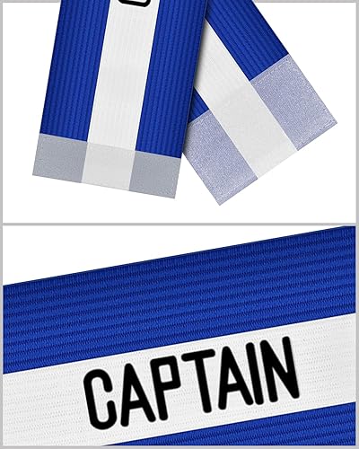Miniatura 3 de Brazalete deportivo unisex de capitán, ajustable para entrenamiento de fútbol, adultos y jóvenes, banda elástica para el brazo del capitán,