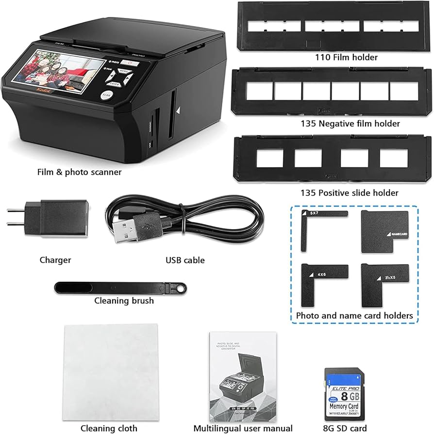 その他 kolor lmage scanner Digital Film & Photo Scanner Multi-Function Combo Scanner