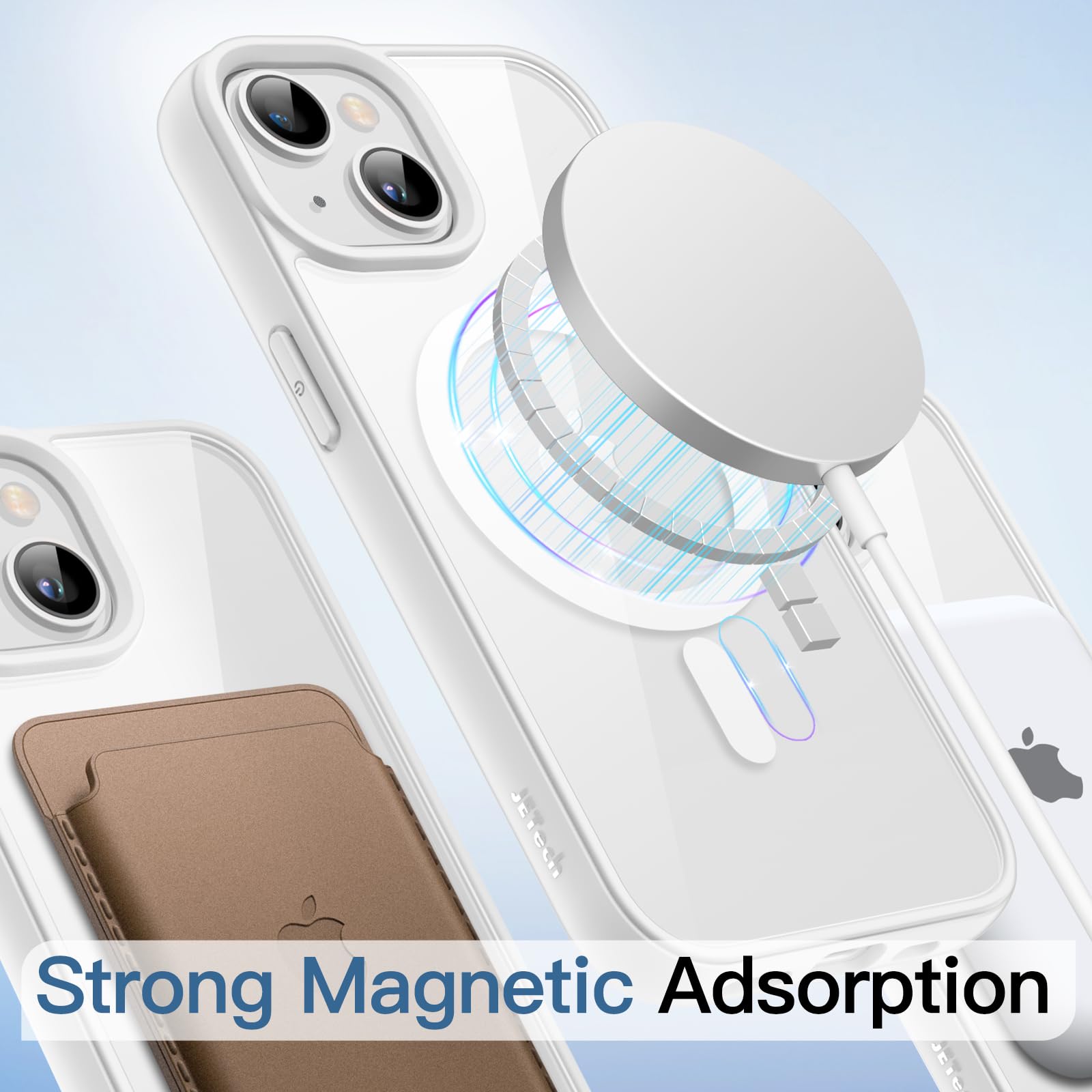 Amazon.co.jp: JETech iPhone 13 6.1インチ用 マグネット ケース