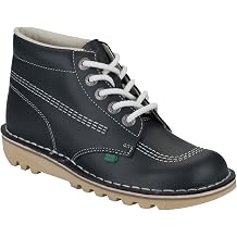 Kick Hi Classic Ankle Boots, Blue, 3 UK