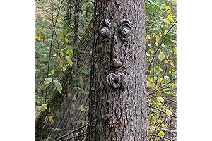 Tree Faces Decor Outdoor - A Quirky Addition to Your Garden