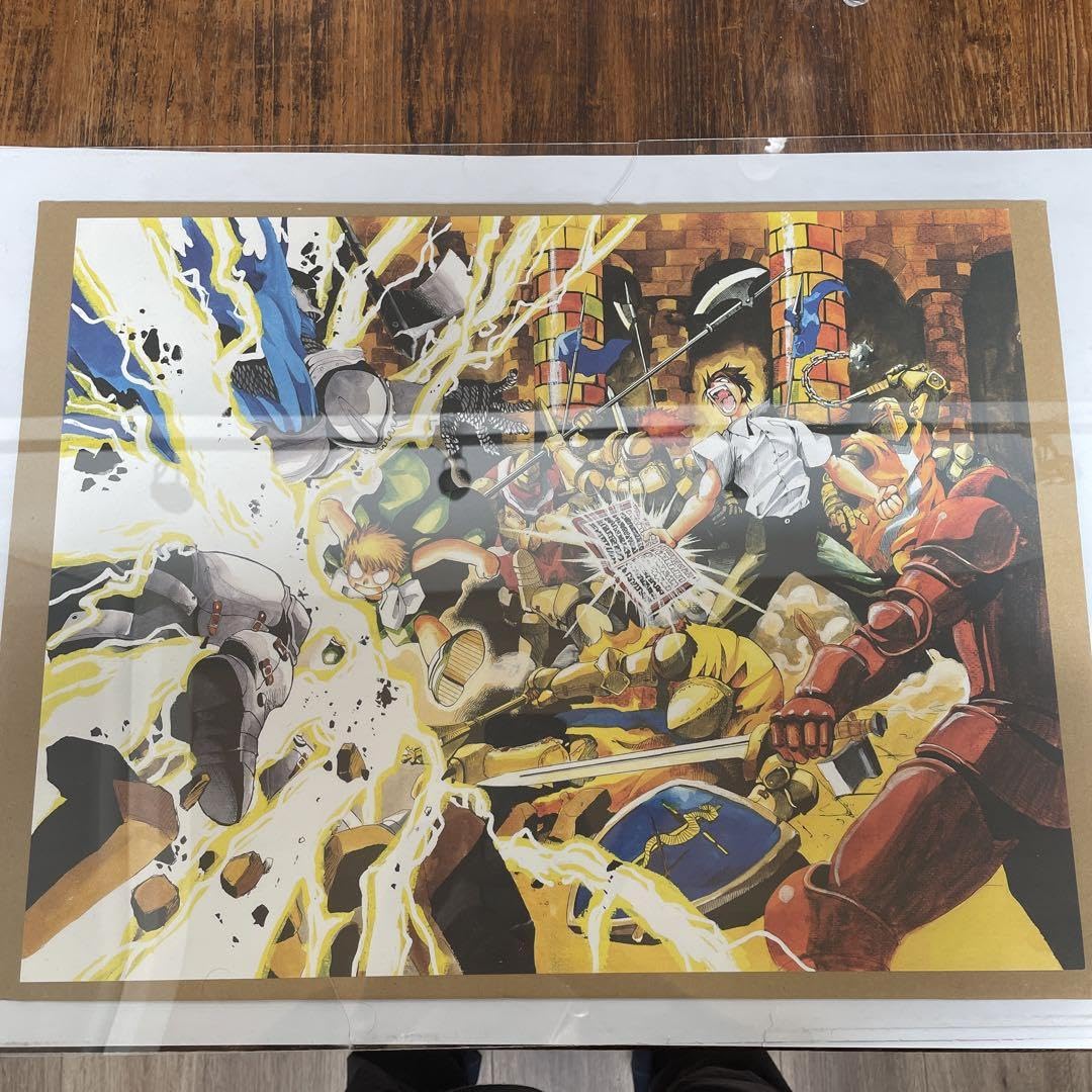 当選品 小学館 金色のガッシュベル カラー 複製 原画 希少 限定 Amazon.co.jp: 当選品 小学館 金色のガッシュベル カラー 複製